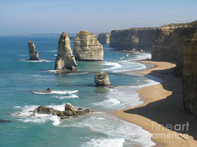 Where are the Twelve Apostles? Photograph by Maxine Kamin