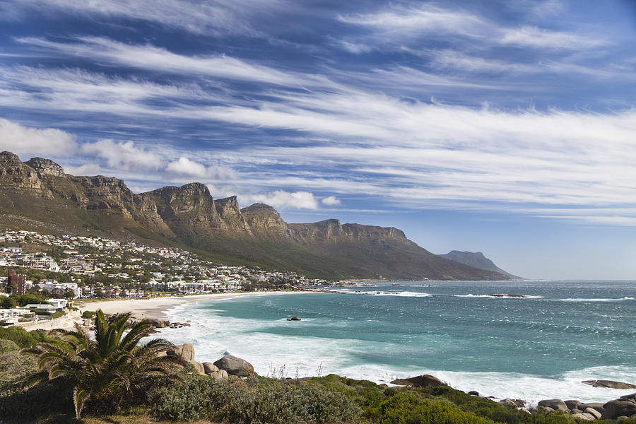 Camps Bay And The Twelve Apostles Photograph By Imageplotter - Fine Art 