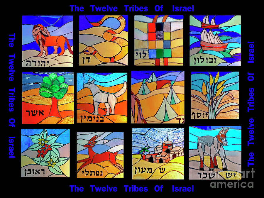 The Twelve Tribes of Israel 1 Photograph by Tomi Junger