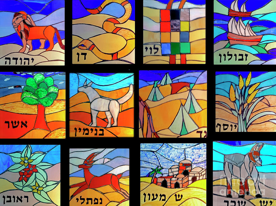 Psi Photograph - The Twelve Tribes of Israel 5 by Tomi Junger.