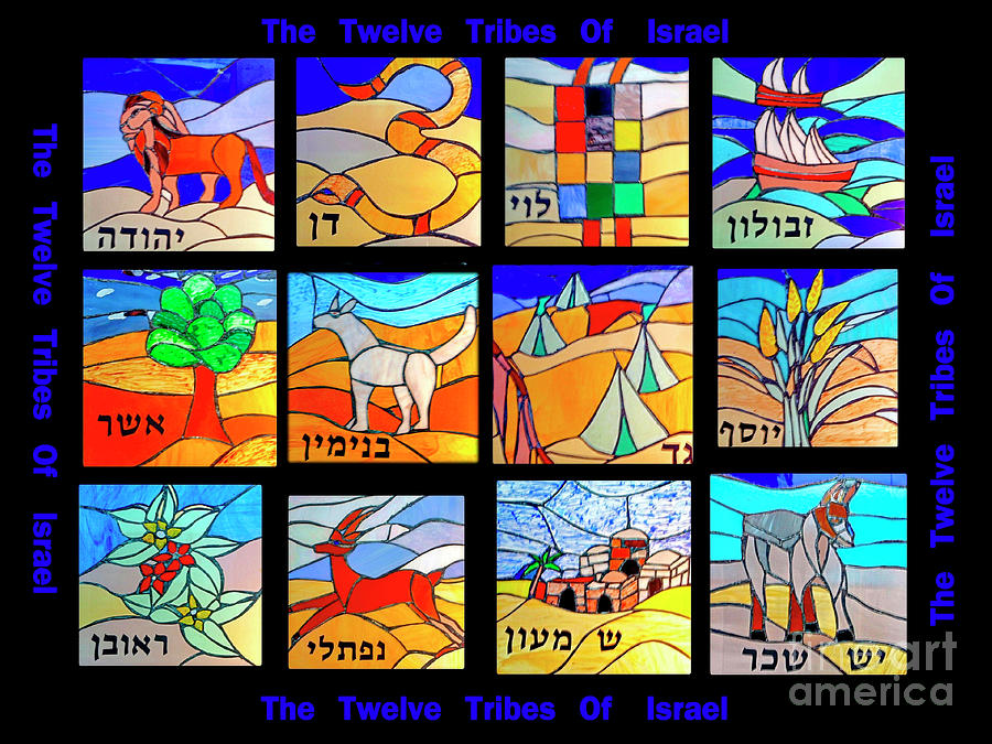The Twelve Tribes of Israel Photograph by Tomi Junger