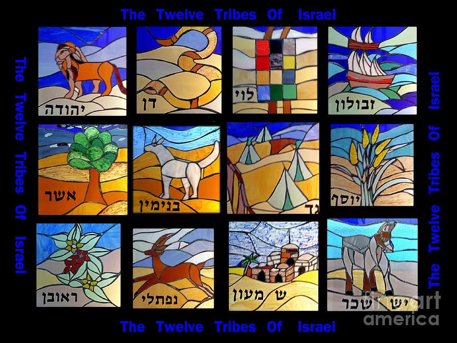 The twelve Tribs of Isral Photograph by Tomi Junger