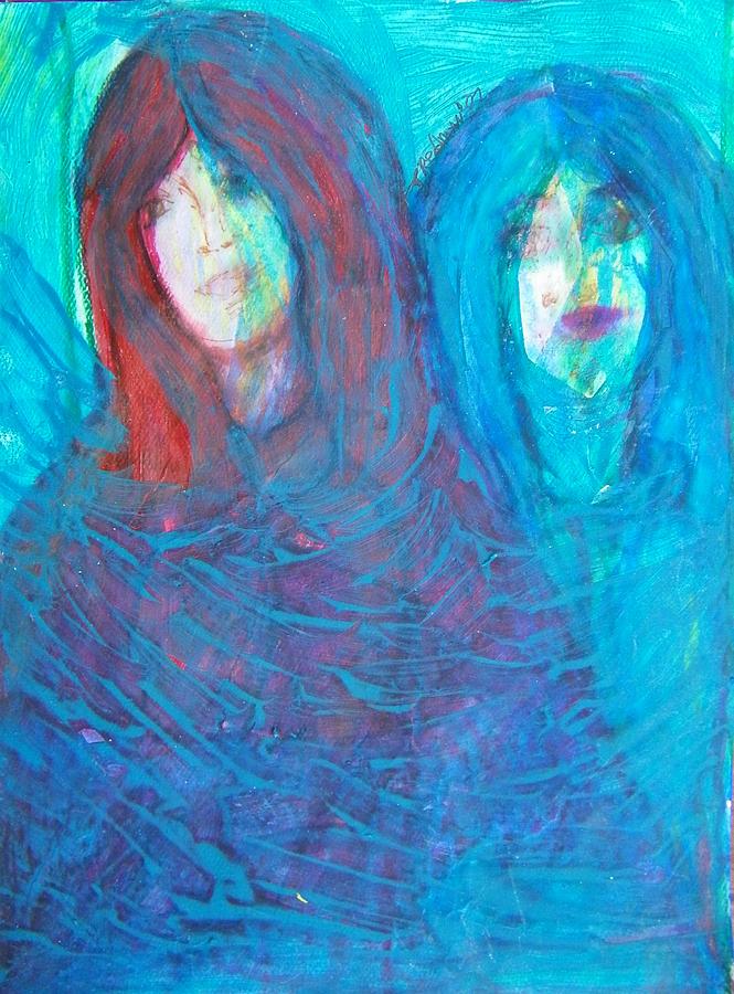 The Twins Painting by Judith Redman