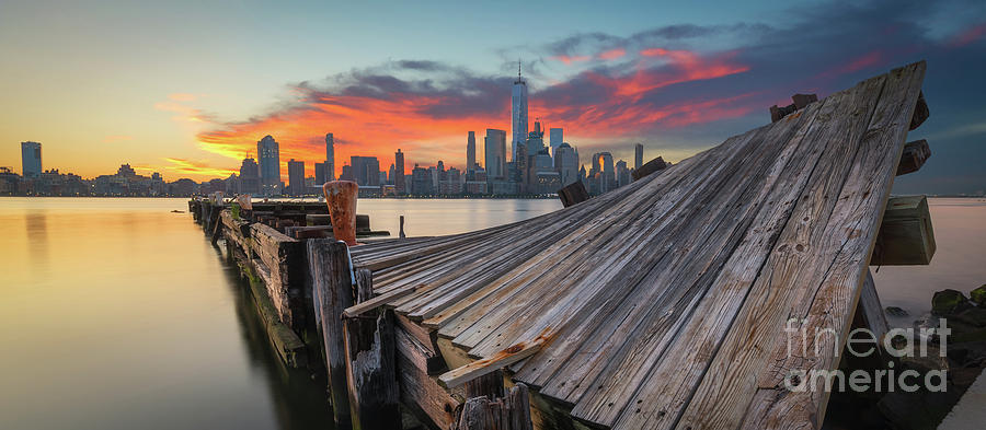 The Twisted Pier Panorama Photograph by Michael Ver Sprill