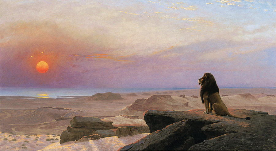 Jean Leon Gerome Painting - The Two Majesties by Jean Leon Gerome
