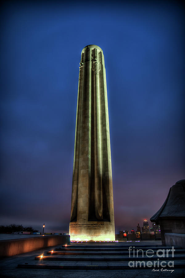Liberty Memorial Photograph - The Ultimate Sacrifice 2  Liberty Memorial Kansas City Missouri Art by Reid Callaway