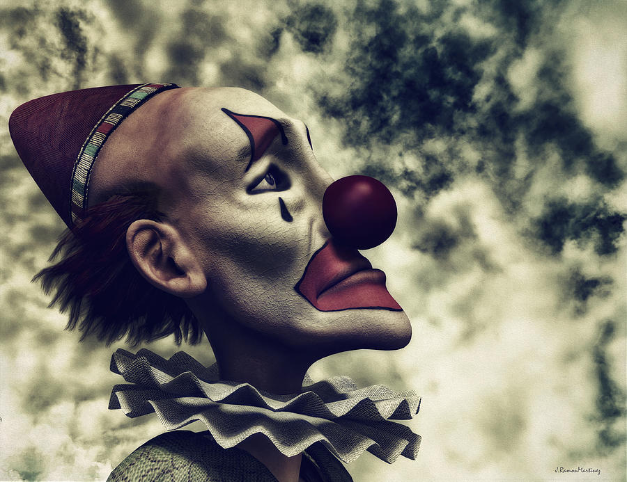 The Understanding Clown Digital Art by Ramon Martinez - Pixels
