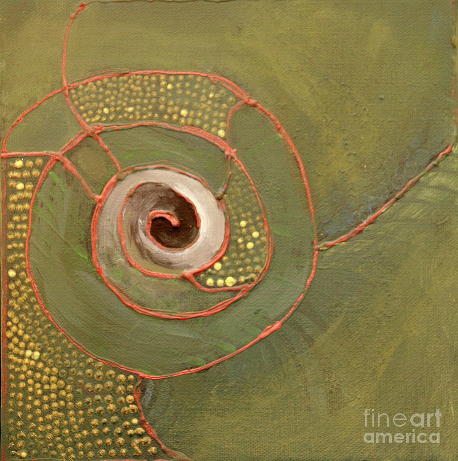 Abstract Painting - The UnderTow by Maura Satchell Abstract Painting - The UnderTow by Maura Satchell