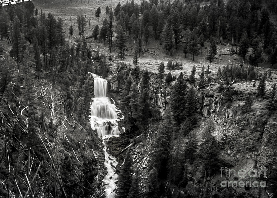 The Undine Falls Photograph by Robert Bales