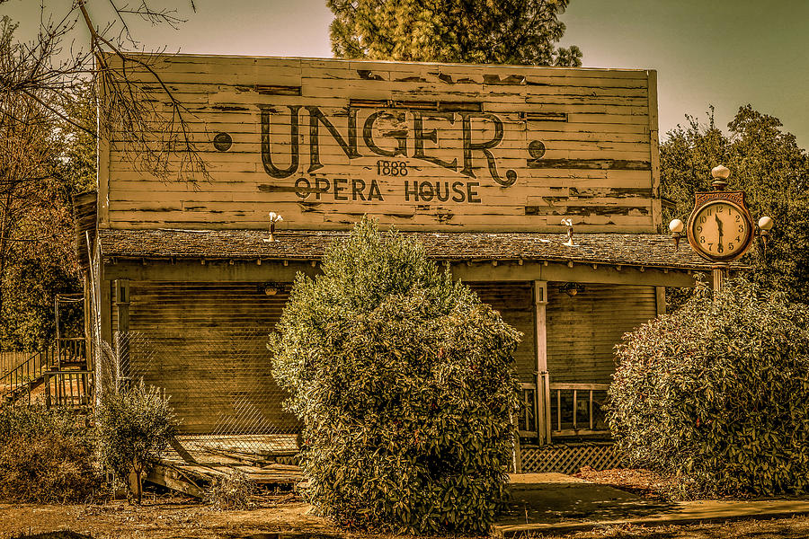 The Unger Opera House 1888 Photograph by Gene Parks