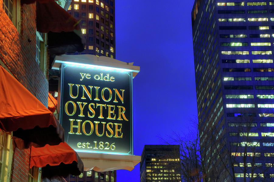 The Union Oyster House - Boston Photograph by Joann Vitali