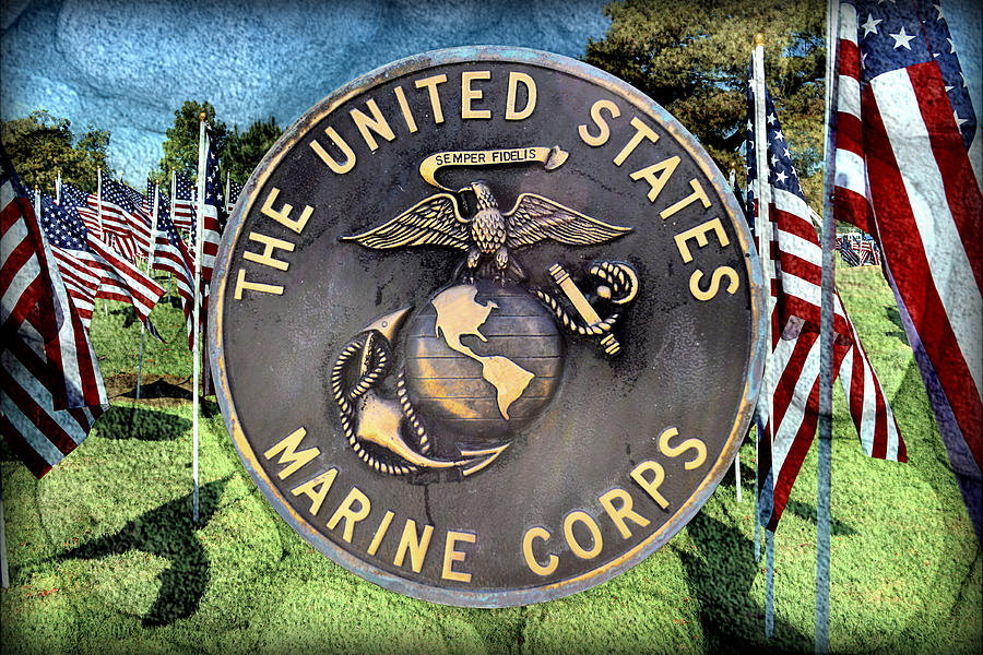 The United States Marine Corps Mixed Media by Glenn McCarthy Art and Photography
