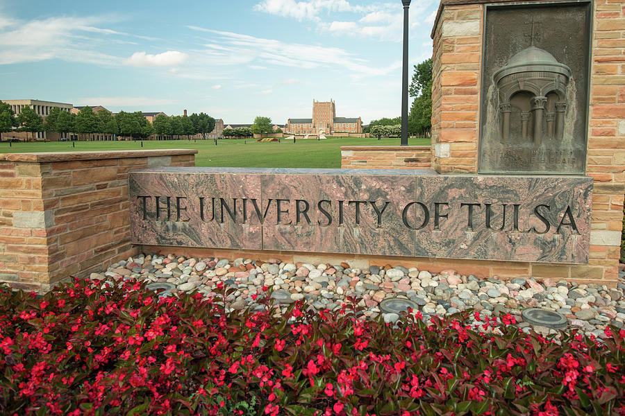 The University of Tulsa Oklahoma Photograph by Gregory Ballos