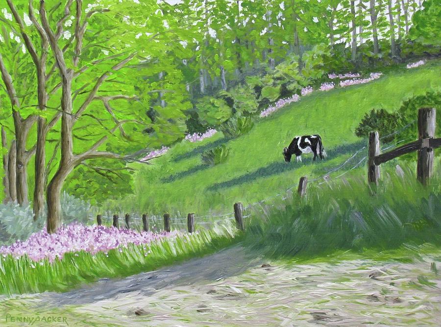 The untaught harmony of spring Painting by Barb Pennypacker
