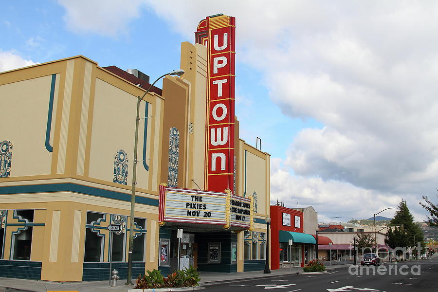The Uptown Theater in Napa California Wine Country 7D8960 Photograph by San Francisco