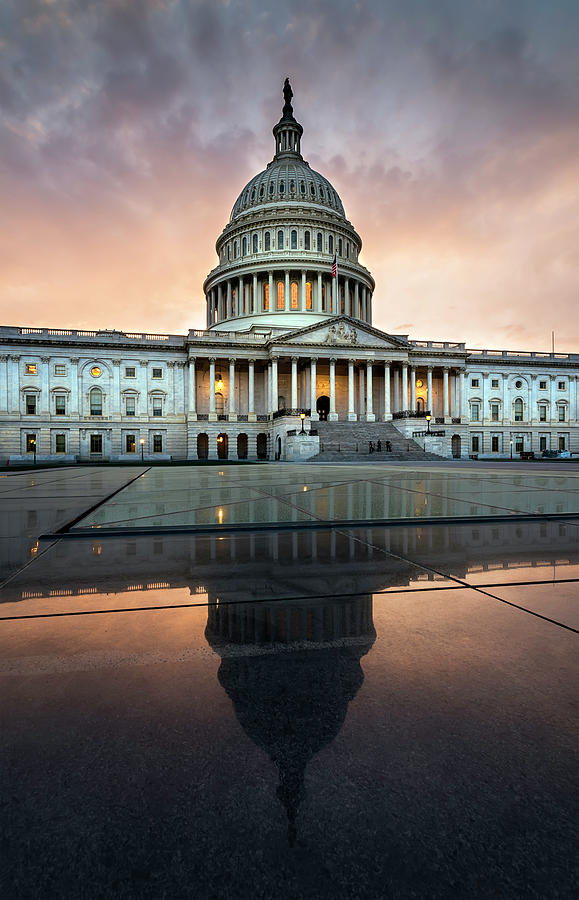 The US Capital Photograph by Ryan Wyckoff