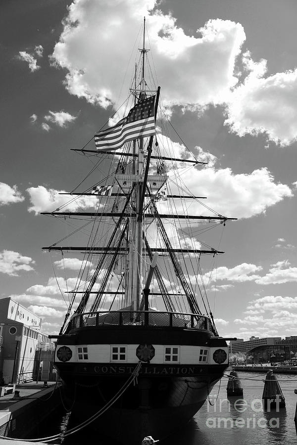 The USS Constellation In Baltimore Harbor Photograph by Christiane Schulze Art And Photography