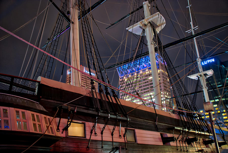 The USS Constellation Photograph by Mark Dodd