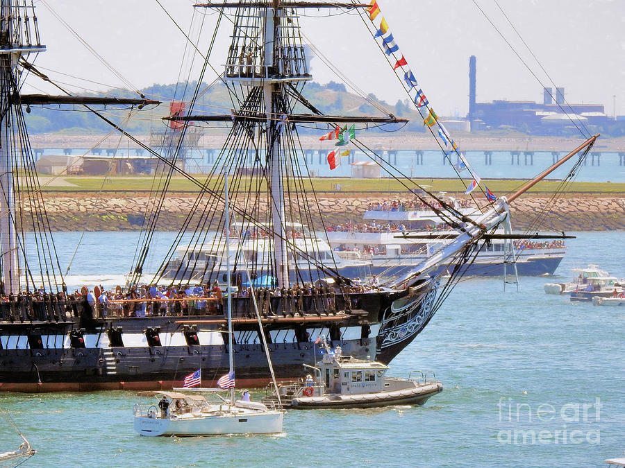 The USS Constitution Photograph by Scott Cameron