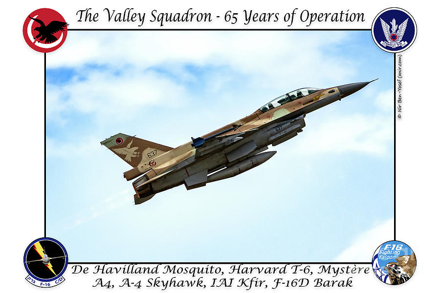 The Valley Squadron - 65 Years of Operation Photograph by Nir Ben-Yosef