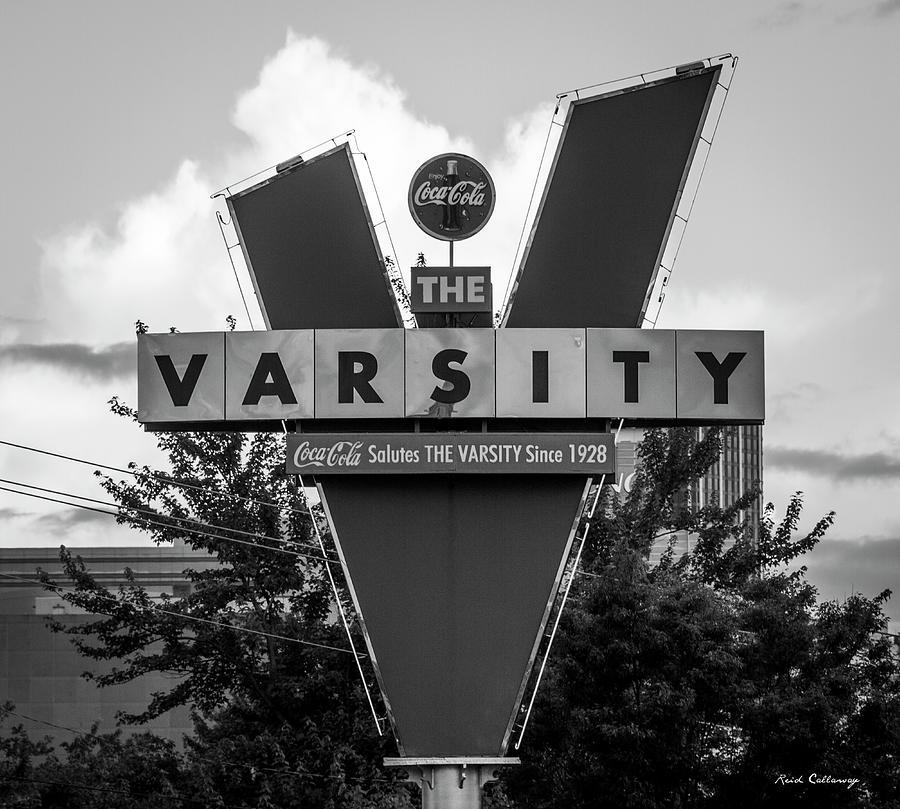 The Varsity Atlanta Landmark Signage Art Photograph by Reid Callaway