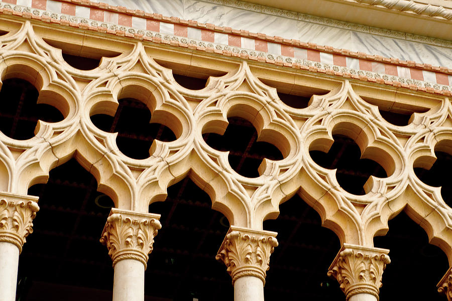 The Venetian - Architectural Detail #1 Photograph by Rich S