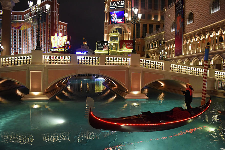 The Venetian Las Vegas Photograph by Dung Ma