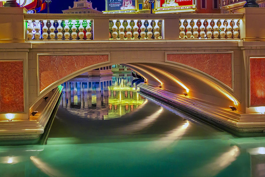 The Venetian Las Vegas Gondolas II Photograph by Susan Candelario
