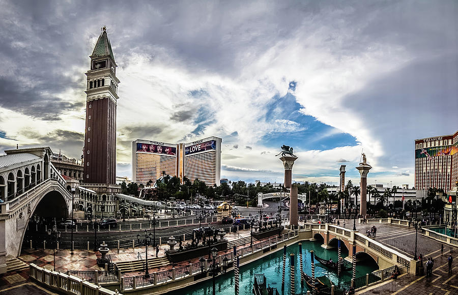  The Venetian Resort Hotel andCasino Photograph by Alex Grichenko