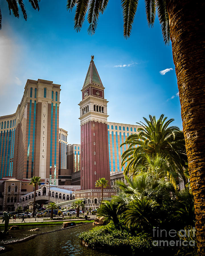 The Venetian Tower Photograph by Perry Webster