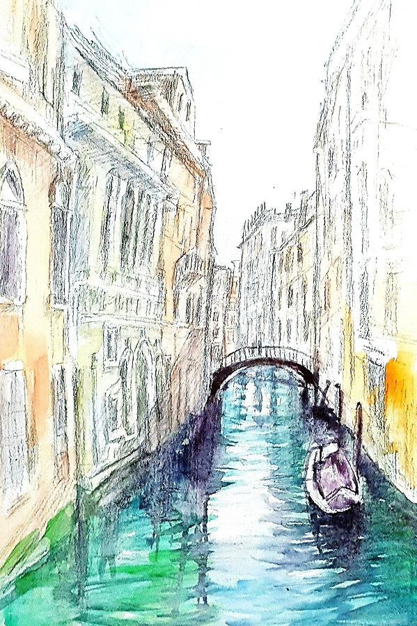 The venice Drawing by Hae Kim