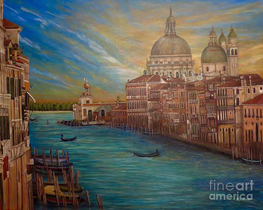 The Venice of My Recollection  Painting by Kimberlee Baxter