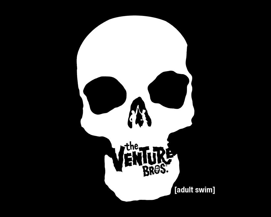 Skull Digital Art - The Venture Bros. by Super Lovely