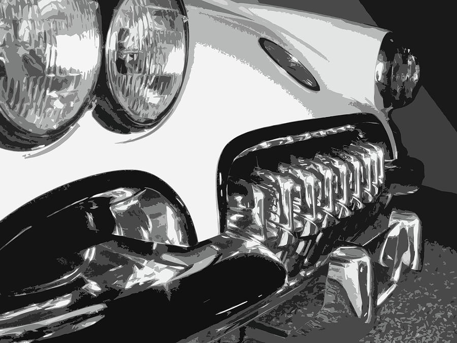 Car Photograph - The Vette That Growled by Dick Goodman Car Photograph - The Vette That Growled by Dick Goodman