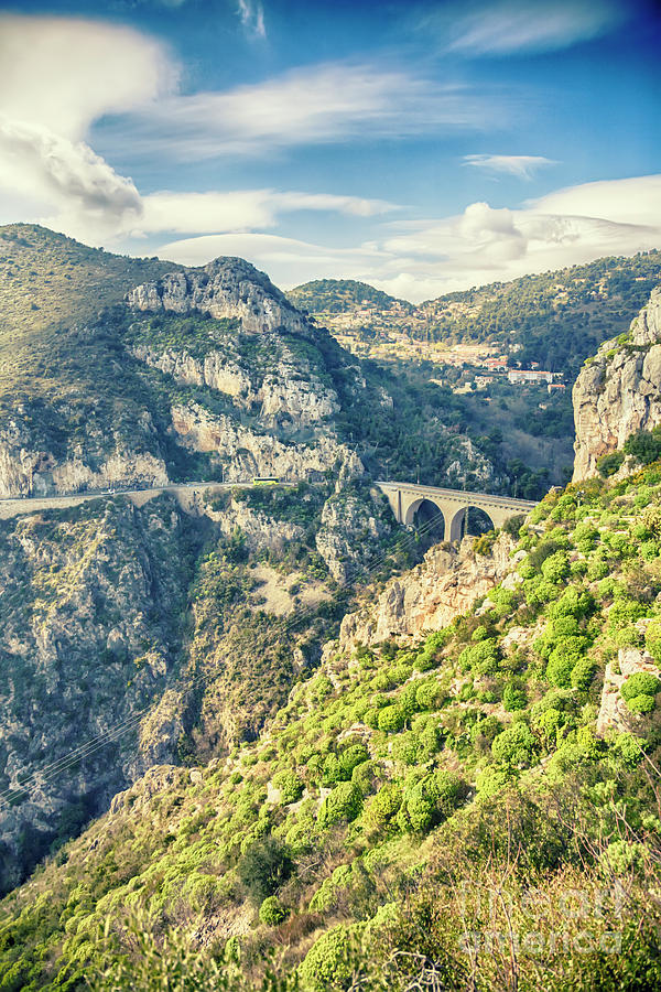 The Viaduct of Eze, The Bridge of the Devil Photograph by Ariadna De Raadt