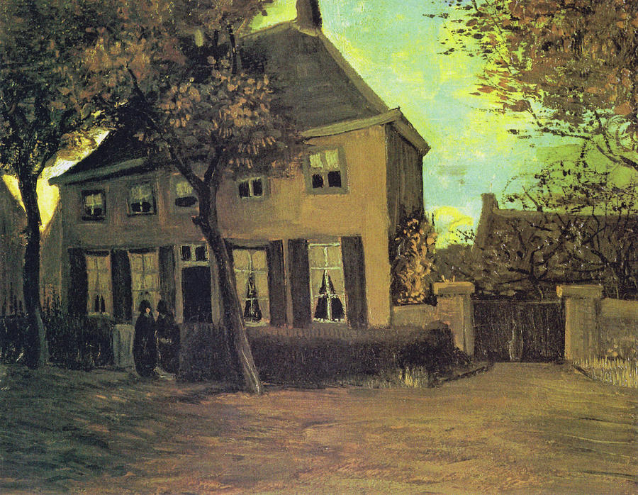 The Vicarage in Nuenen Painting by Vincent van Gogh