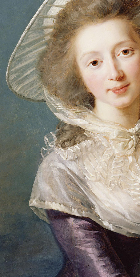 Portrait Painting - The Vicomtesse de Vaudreuil by Elisabeth Louise Vigee-Lebrun