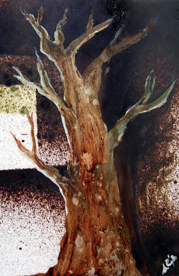 The View From A Tree Painting by Alma Yamazaki
