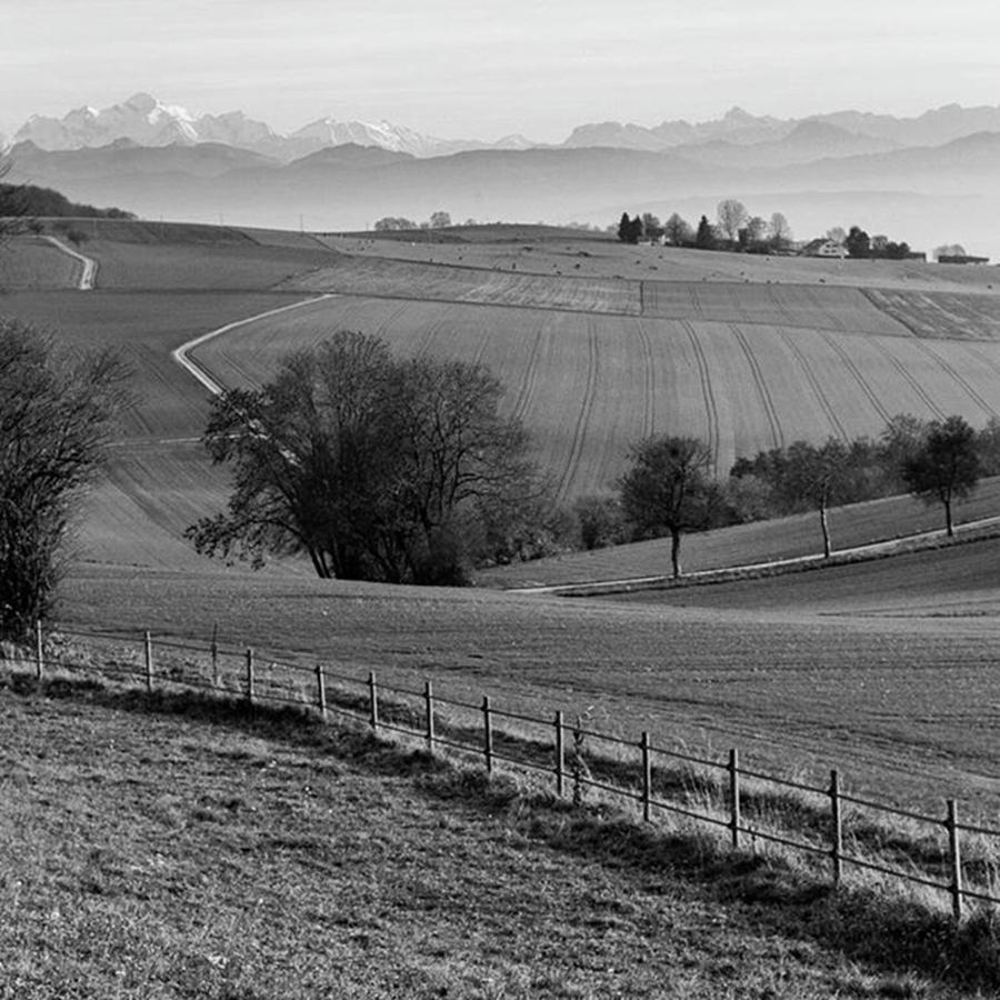 The View From Beautiful Burtigny Photograph by Aleck Cartwright