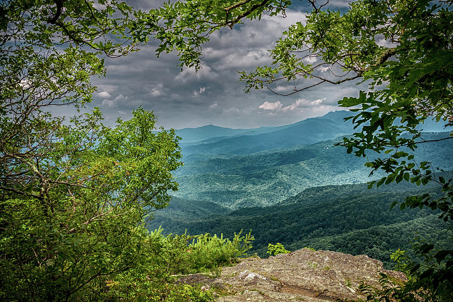 The View From Blowing Rock Photograph by John Haldane
