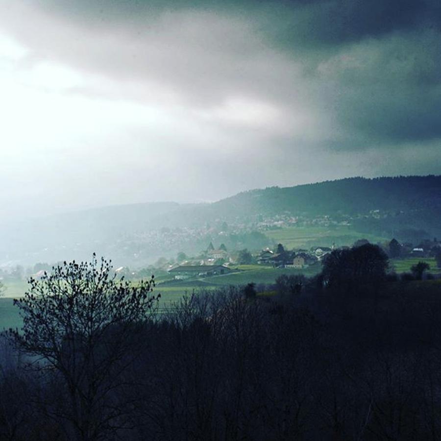 The View From Burtigny, Switzerland Photograph by Aleck Cartwright