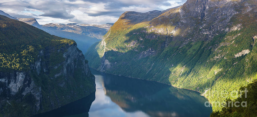 The View From Ornesvingen, Norway Photograph