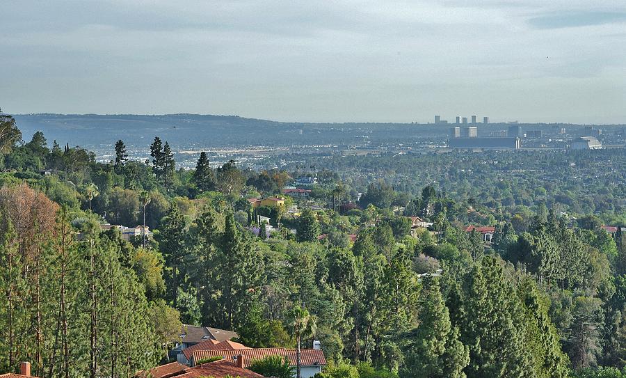 The View from the Hills Above Tustin California Photograph by Linda Brody