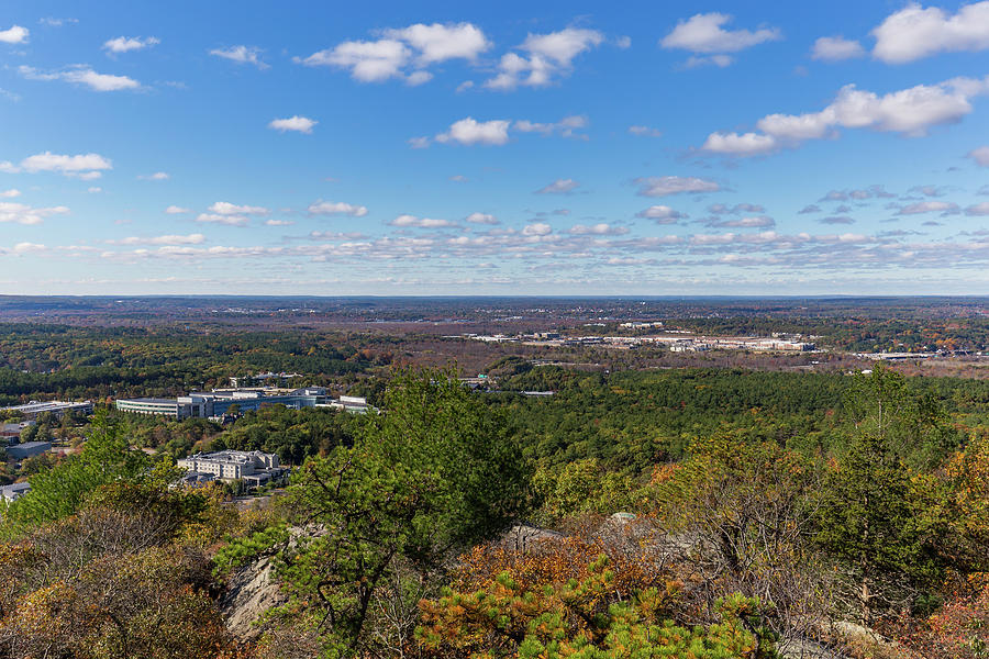 The View From The Summit Of Great Blue Hill Photograph by Brian MacLean