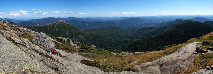 Mountain Photograph - The View South from Mt. Marcy by Joshua House