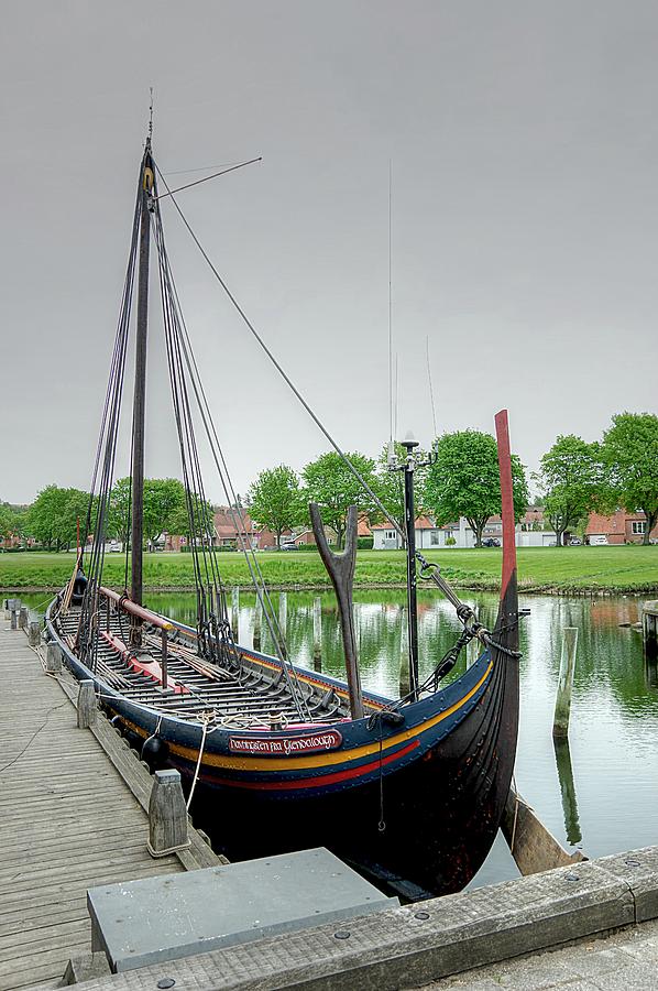 The Viking Ship Photograph by Karen McKenzie McAdoo
