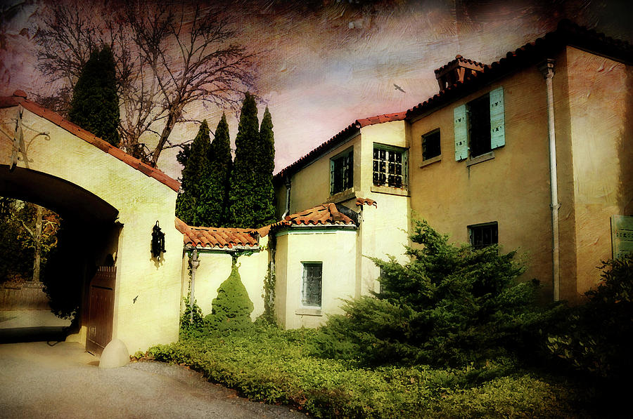 Architecture Photograph - The Villa by Diana Angstadt