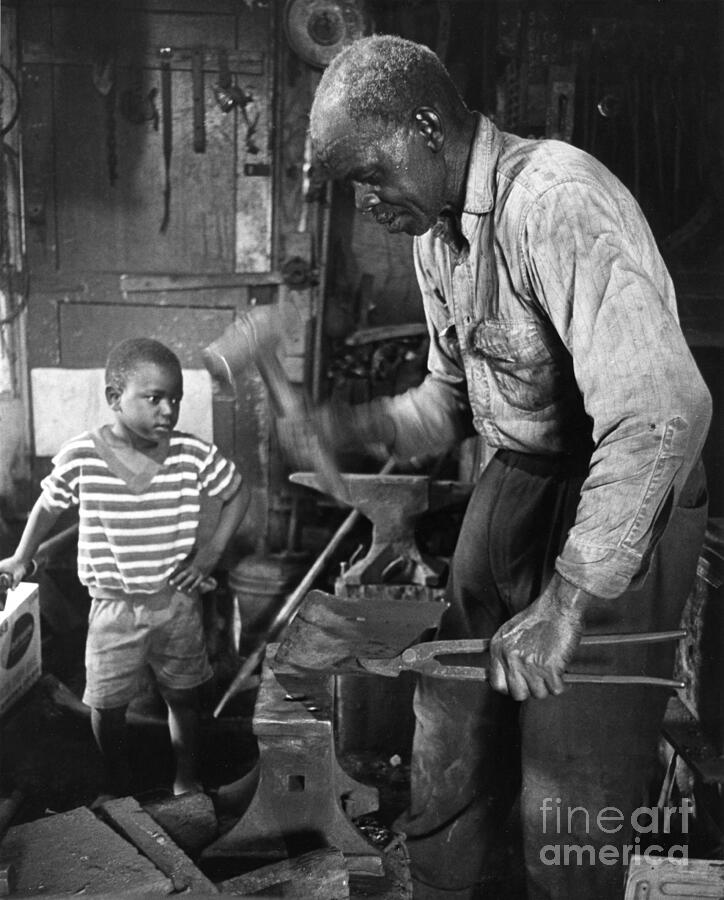 The Village Blacksmith Photograph by Rodger Painter