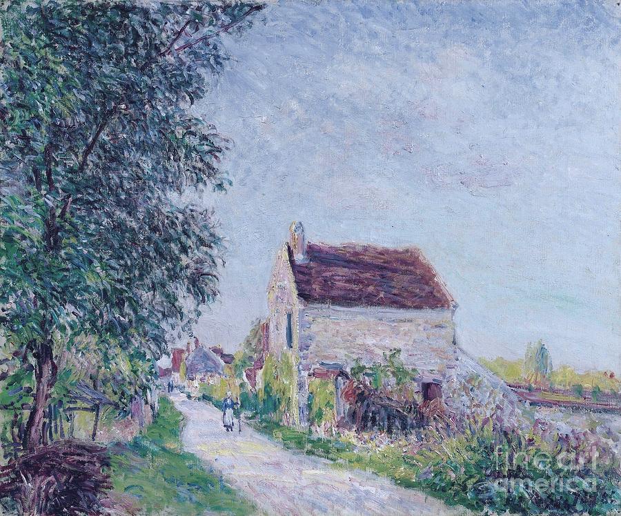 The Village of Sablons Painting by MotionAge Designs The Village of Sablons Painting by MotionAge Designs