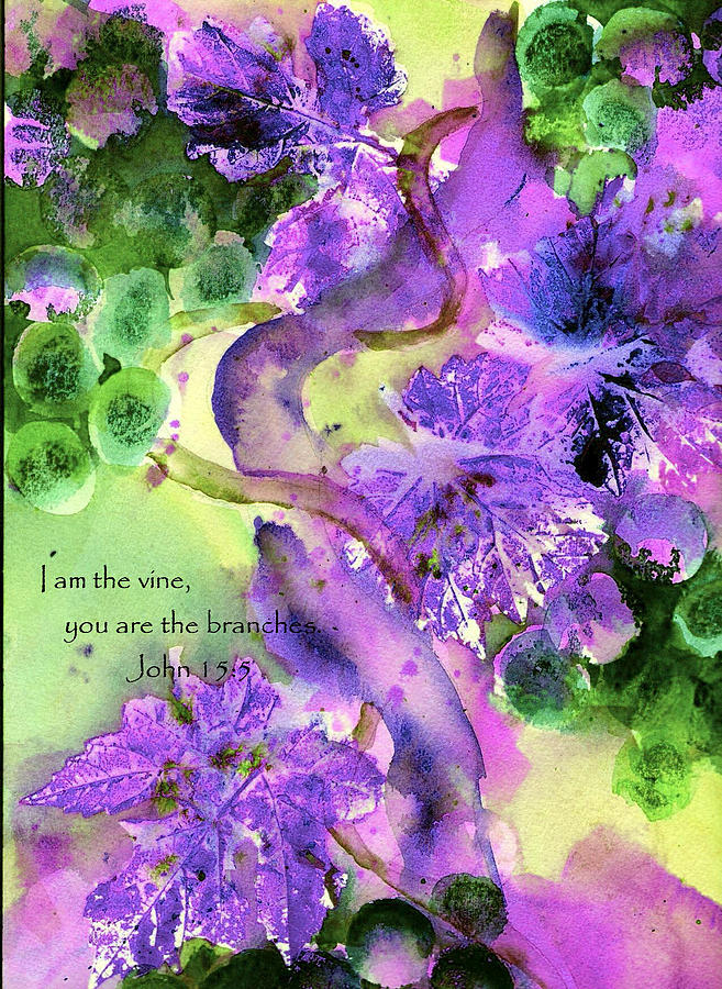 The Vine Painting by Anne Duke